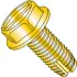 Slotted Indented Hex Washer Type 1 Thread Cutting Screws