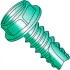 Slotted Indented Hex Washer Type 25 Thread Cutting Screws