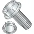 Unslotted Indented Hex Washer Thread Cutting Screws