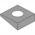 Square Beveled Washers