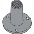 Weld Nuts with Round Base
