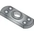 Weld Nuts with Tab Base