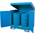 Outdoor Hazmat Drum Storage Cabinets