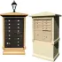 QualArc Decorative Stucco Cluster Box Unit (CBU) Mailbox Center (CBU not included)