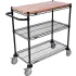Nexel® Black Epoxy Retail Carts