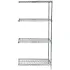 Quantum Chrome Wire Shelving Units
