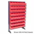 Quantum Storage Systems Single-Sided Shelf Pick Racks with Euro Drawers