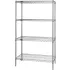 Quantum Chrome Wire Shelving Units