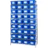 Quantum® Storage Systems Chrome Wire Shelving with Stack & Nest Totes