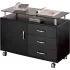 Glass Top Mobile File Cabinets