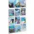 Clear Front Literature Display Racks