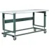 Stackbin Hand Crank Adjustable Height Mobile Workbenches