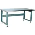 Stackbin Electric Adjustable Height Stainless Steel Top Workbenches