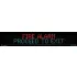 Tapco Semi-Outdoor LED Mass Notification Signs