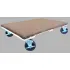 Carpeted Hardwood Solid Deck Dollies
