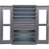 Heavy Duty Steel Configurable Clear View Cabinets with Drawers