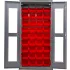 Heavy Duty Configurable Clear View Bin Cabinets with Power