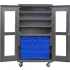Global Industrial Configurable Clear View Mobile Bin Cabinets