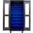 Global Industrial Configurable Clear View Mobile Bin Cabinets with Power