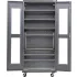 Heavy Duty Steel Clear View Configurable Mobile Charging Cabinets