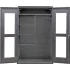 Heavy Duty Steel Configurable Combination Clear View Cabinets