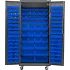 Heavy Duty Configurable Mobile Bin Cabinets with Electronic Lock and Power