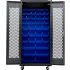Global Industrial Configurable Ventilated Mobile Bin Cabinets with Power