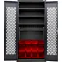 Global Industrial Configurable Ventilated Bin Cabinets with Power
