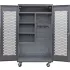 Heavy Duty Configurable Mobile Ventilated Janitorial Cabinets