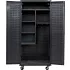 Heavy Duty Configurable Mobile Janitorial Cabinets with Power