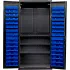 Heavy Duty Configurable Pegboard Bin Cabinets with Electronic Lock
