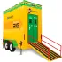 Fully Enclosed Powertable Eyewash Trailer