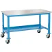 Mobile Stainless Steel Top Workbenches