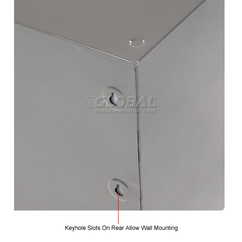 AkroMils Steel Small Parts Storage 19715 17"W x 11"D x 11"H