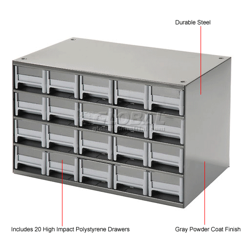 Cabinets Drawer Akro Mils Steel Small Parts Storage Cabinet