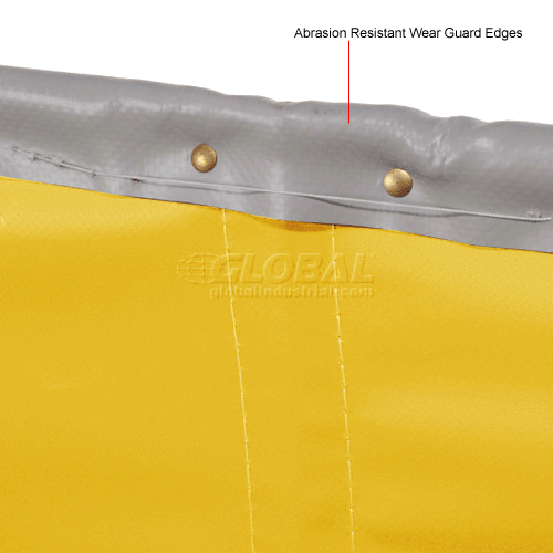 Dandux Vinyl Basket Bulk Truck 400720G103S 10 Bushel Yellow