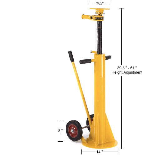 Global Industrial™ Standard Duty Trailer Stabilizing Jack Stand