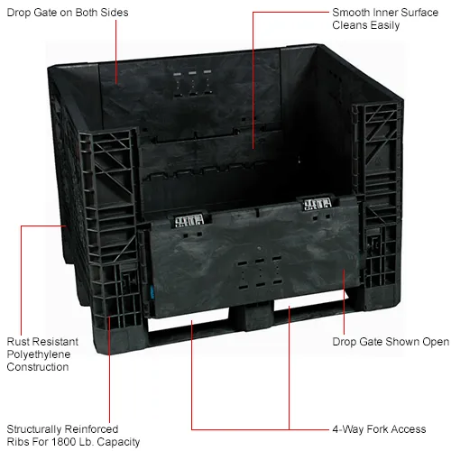 Global Industrial™ Folding Bulk Shipping Container, 32
