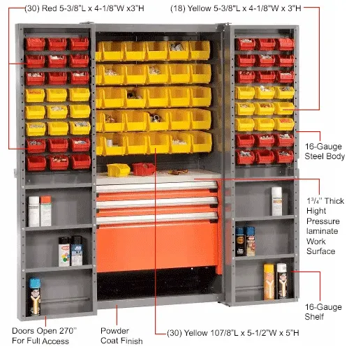 【ベル】CEO Cabinet Storage Set Global Industrial™ Security Work & Storage Cabinet, 38
