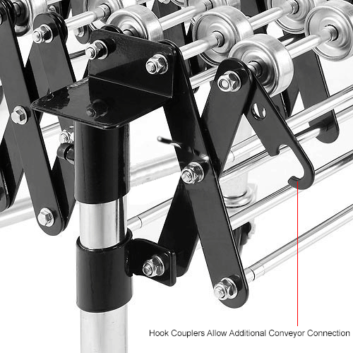 Global Industrial™ Portable, Flexible & Expandable Conveyor Steel Skate