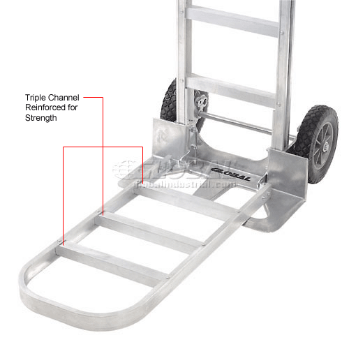 Folding Nose Extension for Global Industrial™ Aluminum Hand Trucks