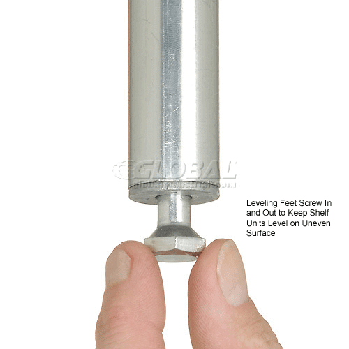 Shelving Plastic Shelving Nexel® Solid Plastic Shelving Unit