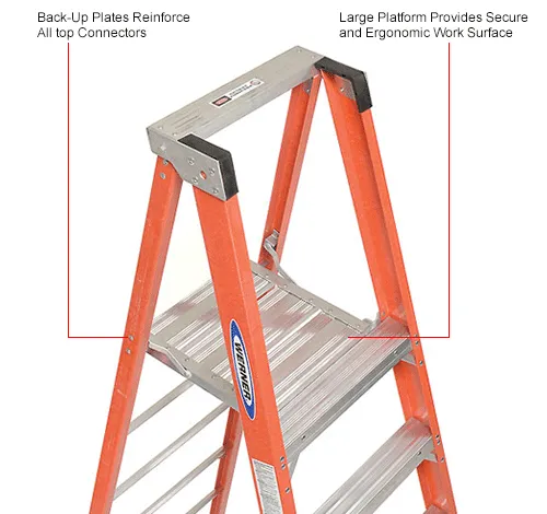 Svelt Moby SMOBY006 Professional Aluminum Ladder 6 Steps