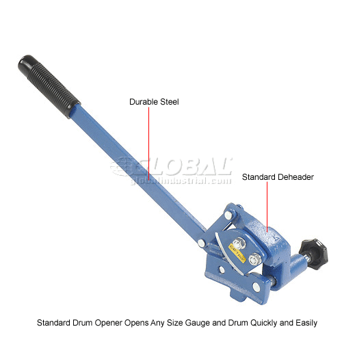 Wesco® Drum Deheader & Opener 272018 Standard