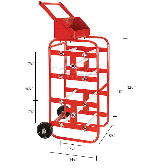 Vestil WIRE-D-E Steel Economy Wheel Wire Reel Caddy 17-3/4 Width 19-1/2 Depth 150 lbs Capacity 17-3/4 Width 43-1/4 Height 19-1/2 Depth Vestil Manufacturing 43-1/4 Height Vestil WIRE-D-E Steel Economy Wheel Wire Reel Caddy 17-3/4 Width 19-1/2 Depth 150 lbs Capacity 17-3/4 Width 43-1/4 Height 19-1/2 Depth Vestil Manufacturing 43-1/4 Height