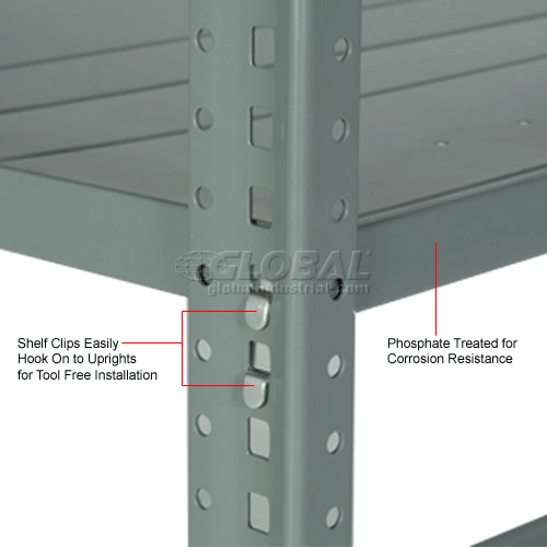 Shelving Steel Shelving Open Global Industrial™ Steel Shelving 20