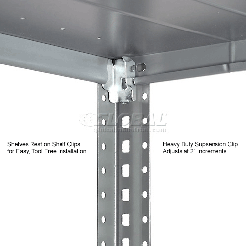 Global Industrial™ Steel Shelf 36x24 With 4 Clips (18 GA)