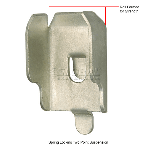 Global Industrial™ Extra Shelf Clips Set Of 4 234071