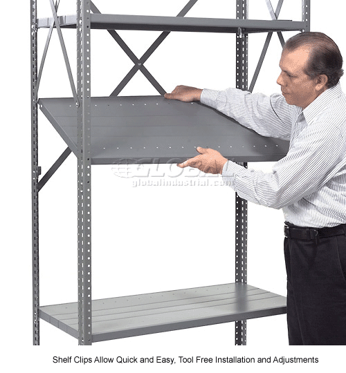 Shelving Accessories Steel Shelf 48x12 With 4 Clips 20 Ga Have A Question About This Product