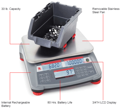 Compact Digital Counting Scale